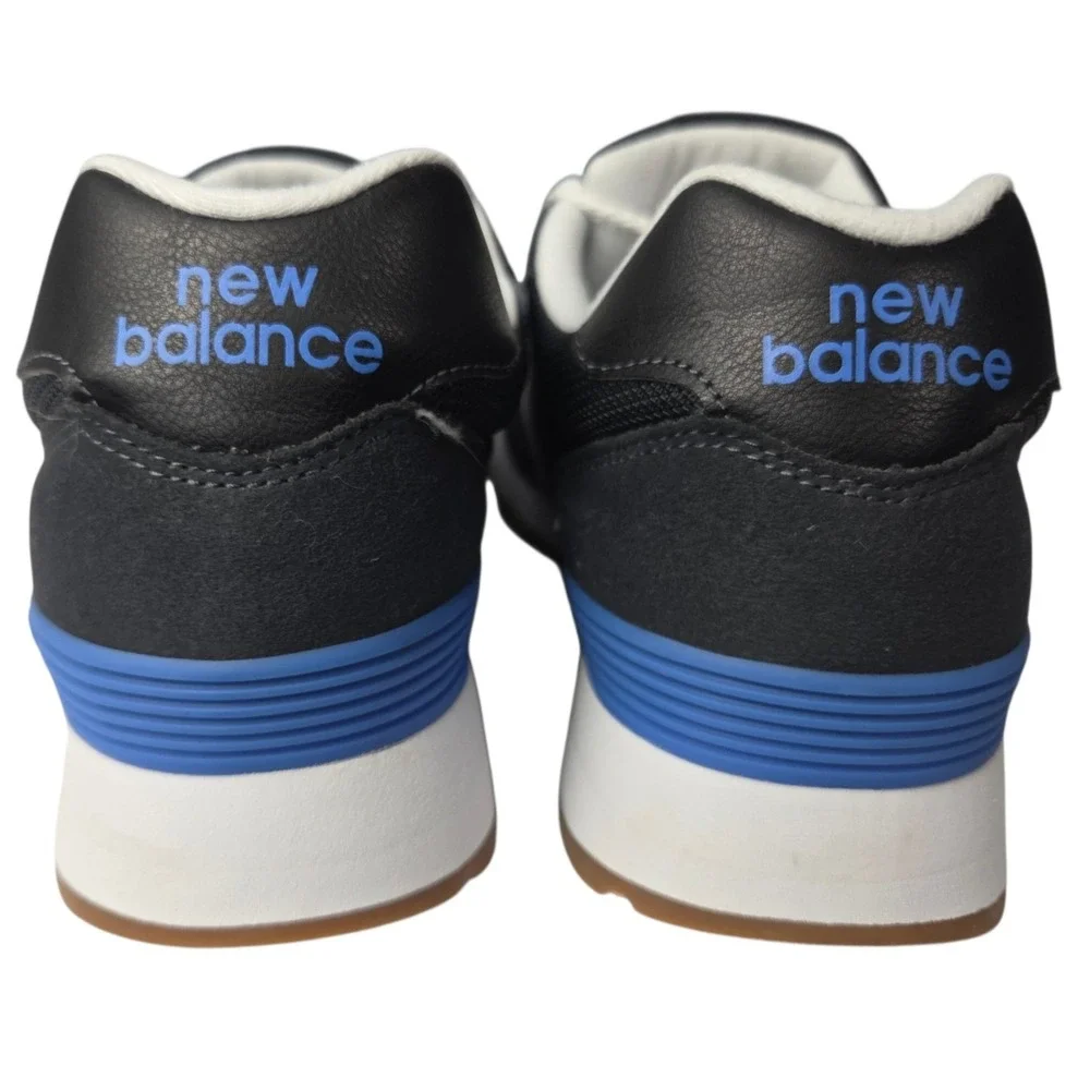 New Balance 515 Sneakers Men 7.5 Wide 2E Black Blue Running Shoes Comfort Casual